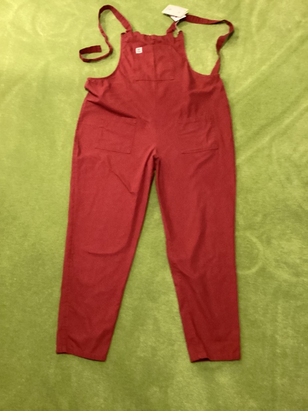 Lucy & Yak Original Dungaree Maroon US 16 L